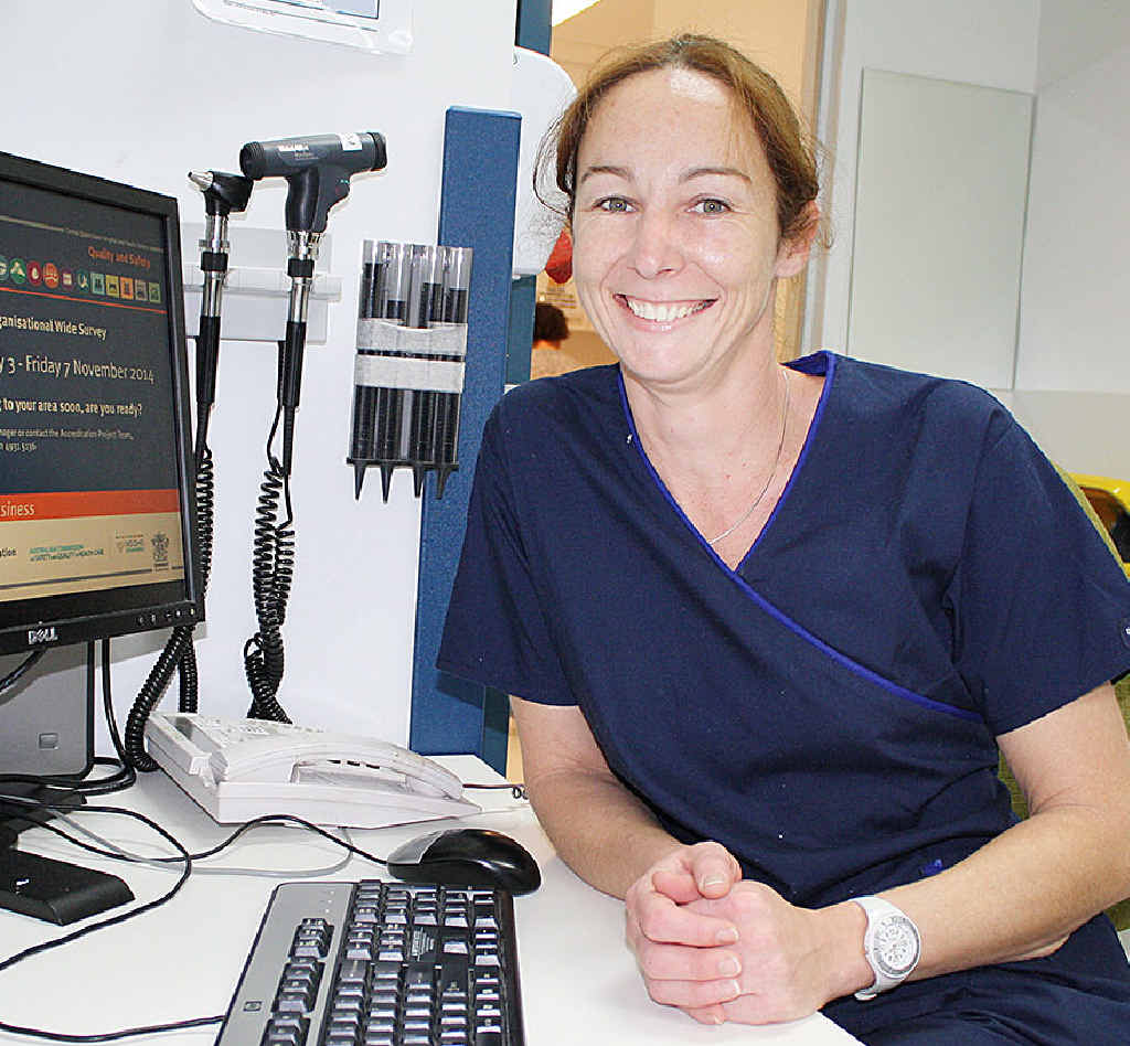 READY TO SERVE: Hayley Bower will make a difference to hospital waiting times. READY TO SERVE: Hayley Bower will make a difference to hospital waiting times.